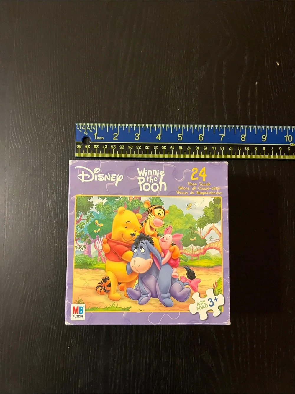Disney Winnie the Pooh Puzzle with Purple Box